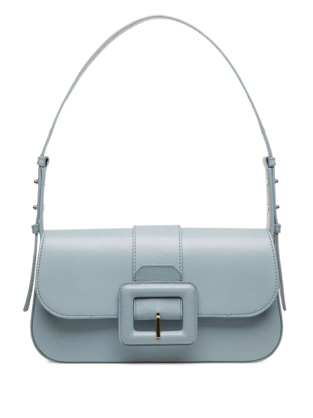 Bally Jadha Buckle-leather Shoulder Bag In Blue