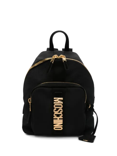 Moschino Zaino piccolo con placca logo