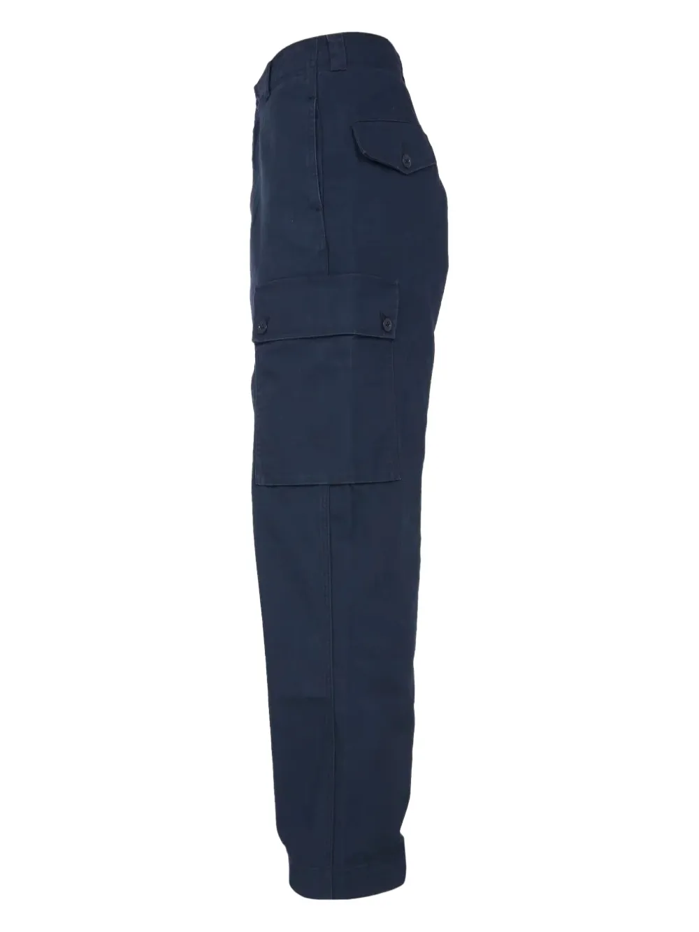Nigel Cabourn Cargo Straight-leg Trousers In Blue