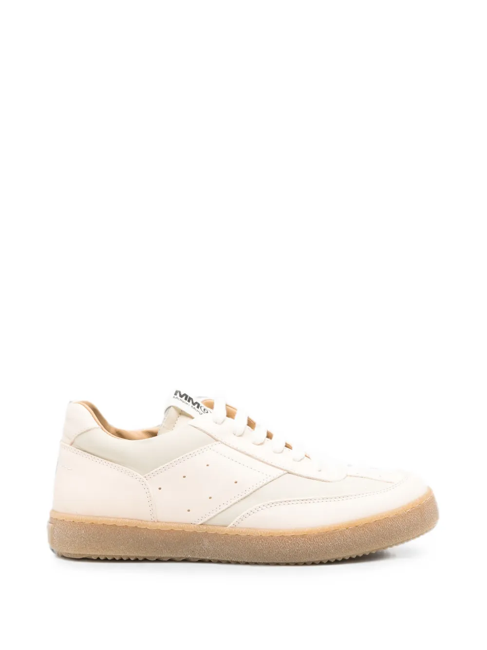 MM6 Maison Margiela Kids perforated-detail sneakers - Toni neutri