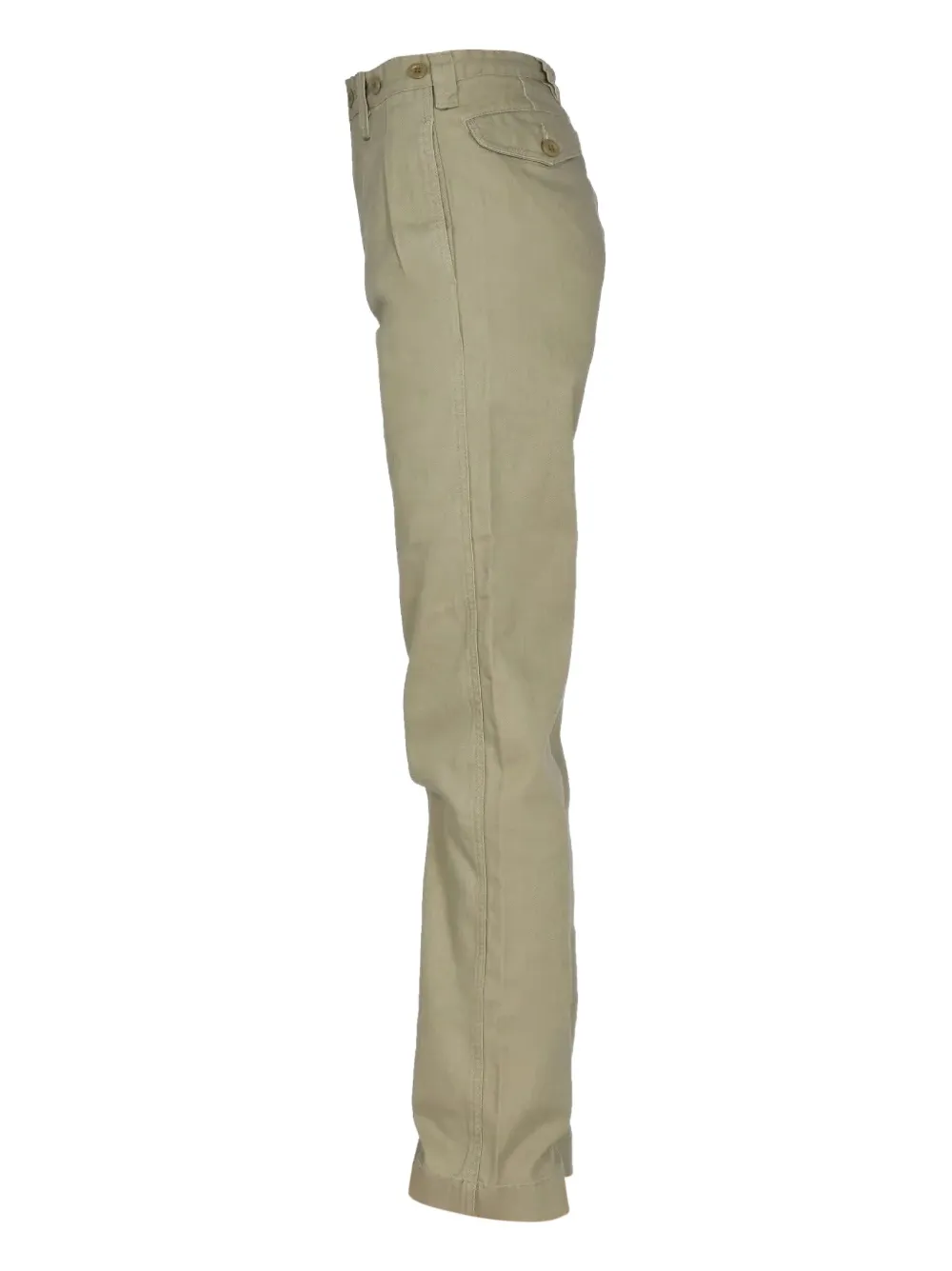 Nigel Cabourn Straight-leg Trousers In Green