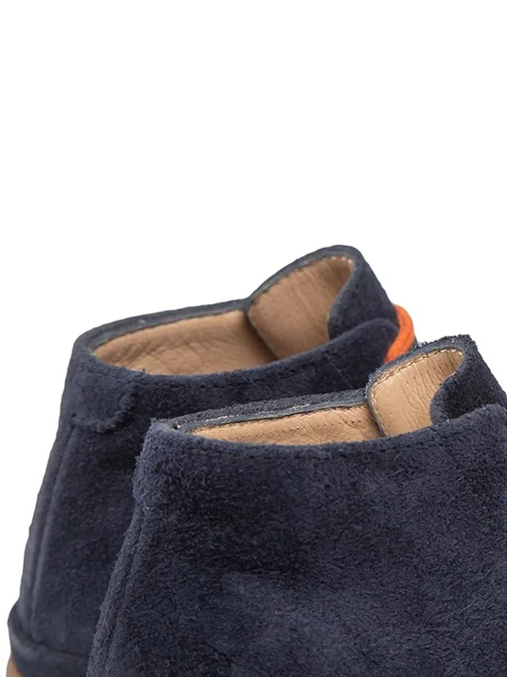 Pom D'api Lace-up Leather Boots In Blue