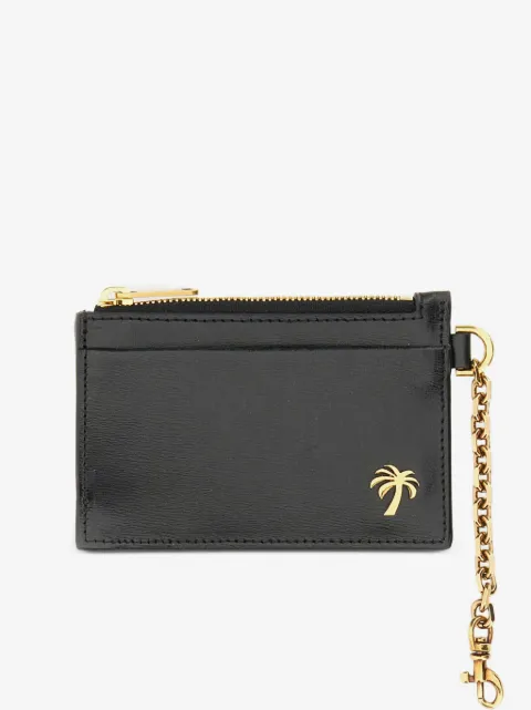 Palm Angels leather cardholder