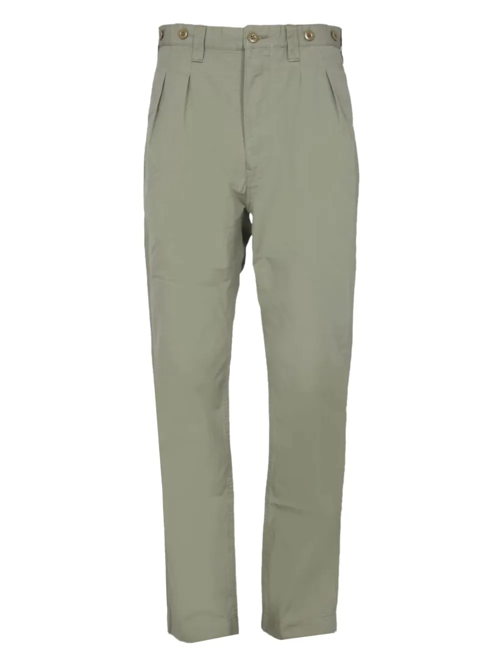 Nigel Cabourn straight-leg trousers - Verde