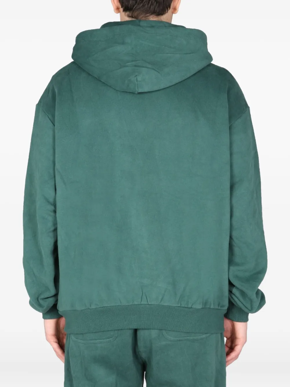  Mouty Logo-patch Hoodie - Green 