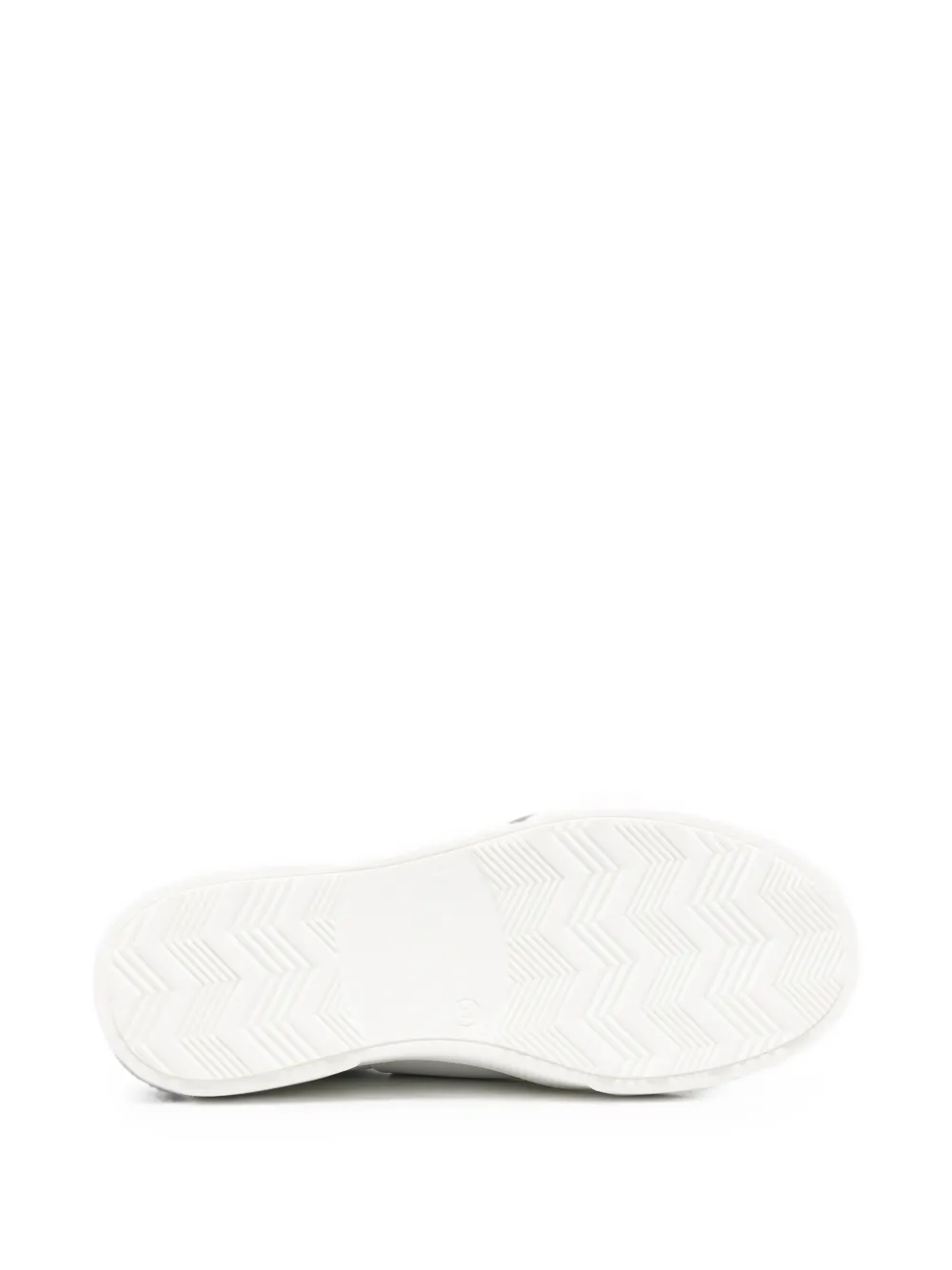 MM6 Maison Margiela Kids logo-print panelled sneakers Wit