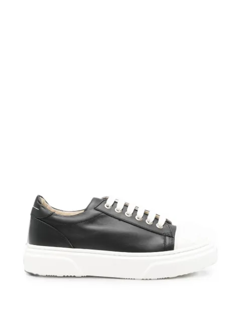 MM6 Maison Margiela Kids baskets à logo embossé