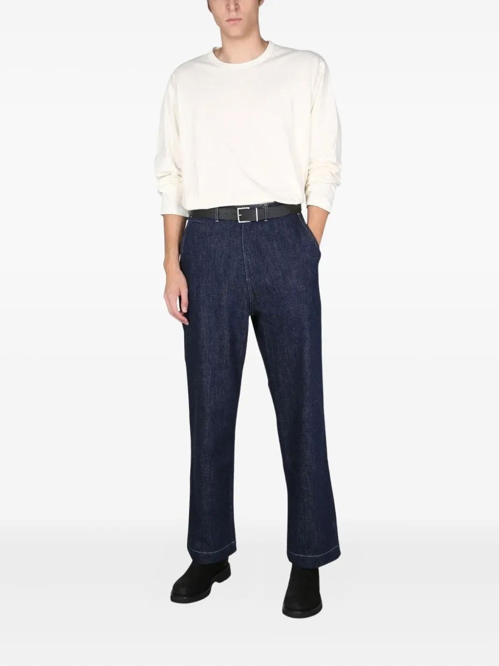 Nigel Cabourn cotton jeans - Blauw