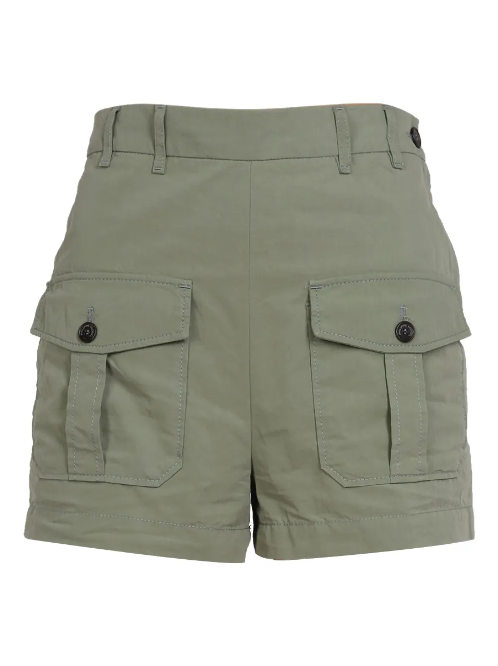Philippe Model Paris buttoned cargo-pockets shorts | vert | Image 1