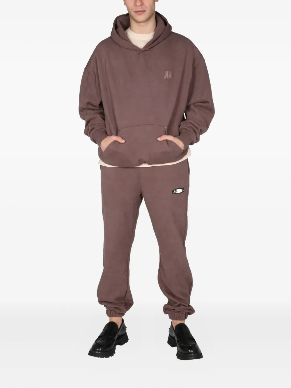 MOUTY logo-patch track pants - Bruin