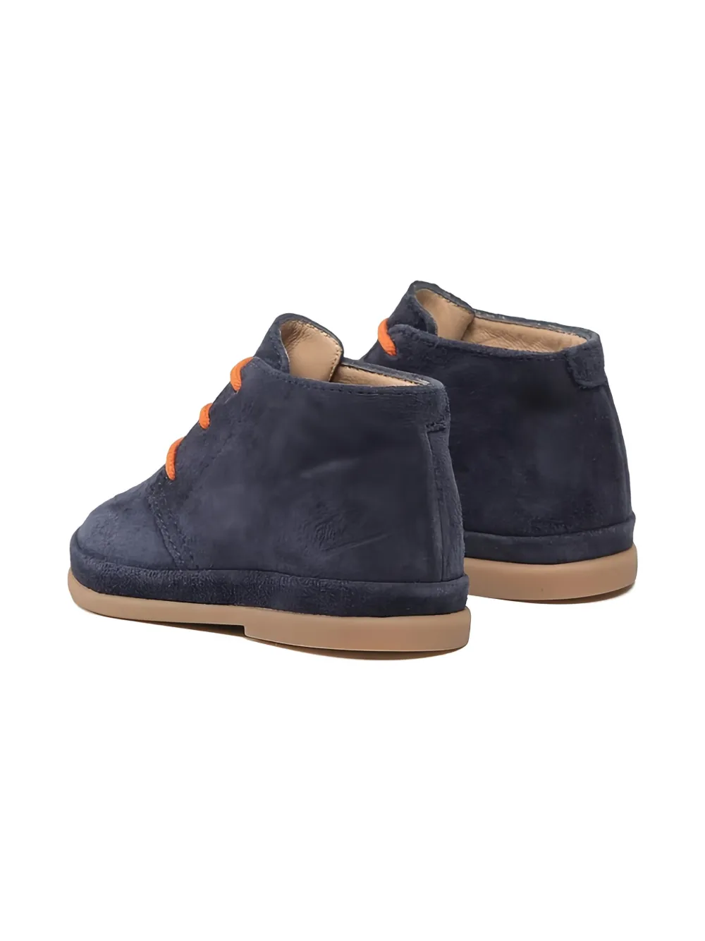 Pom D'api Lace-up Boots In Blue