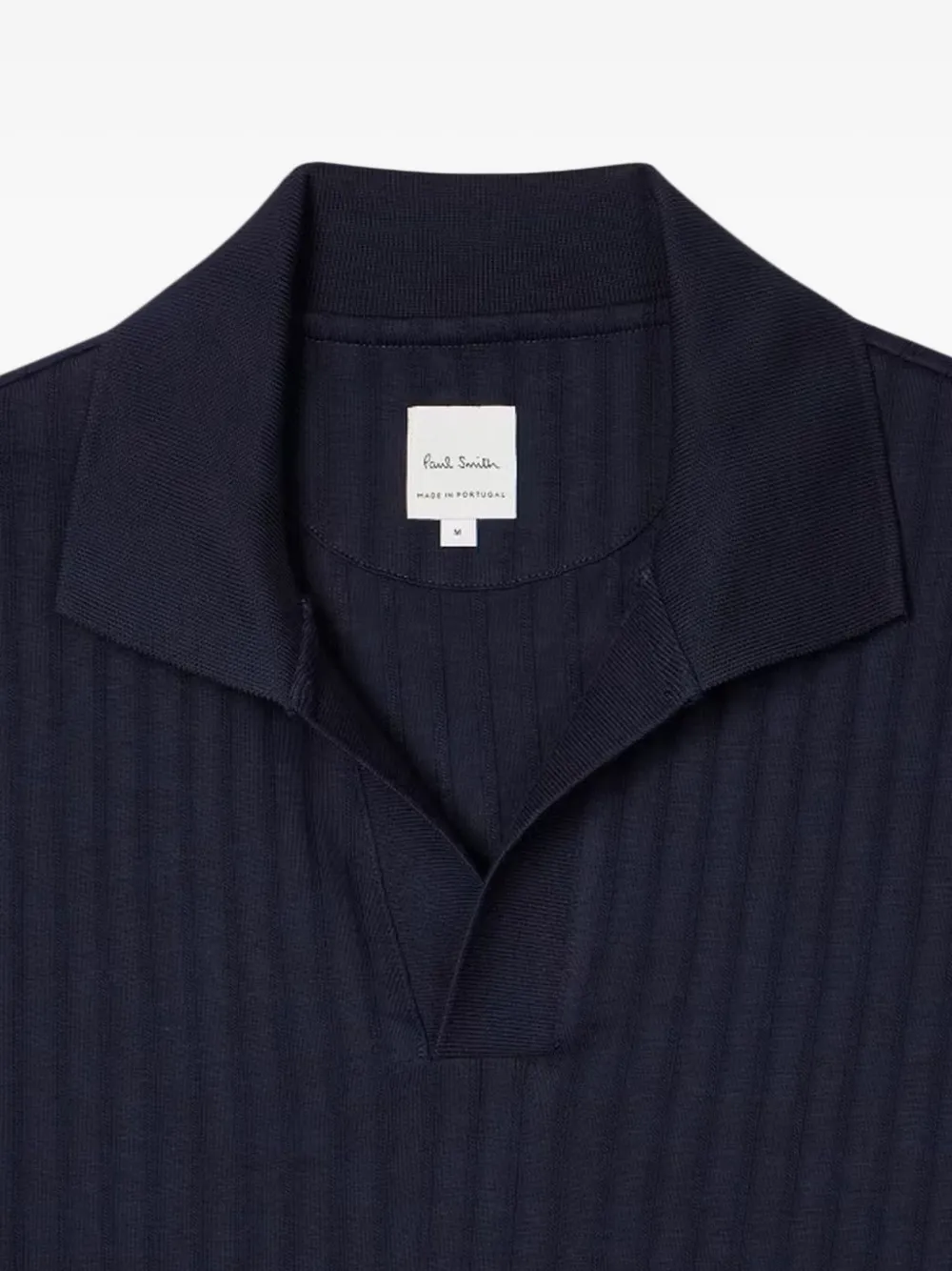 Paul Smith Geribbeld T-shirt Blauw