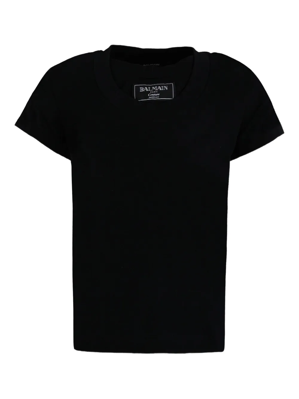 Balmain Kids T-shirt met logoprint Zwart