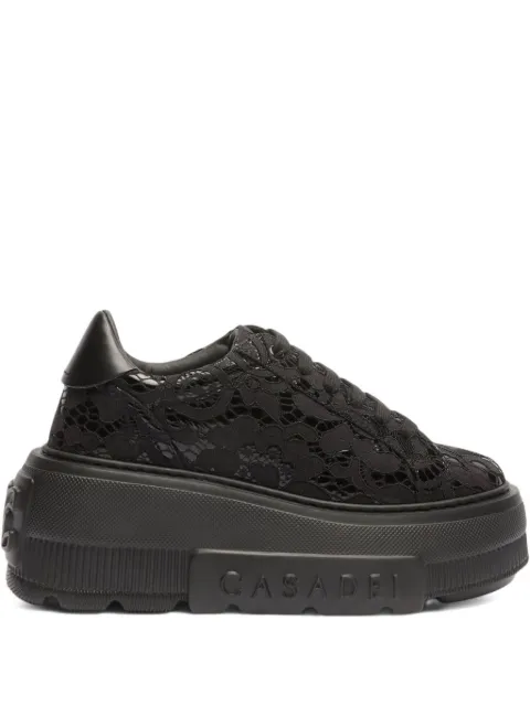 Casadei lace platform sneakers