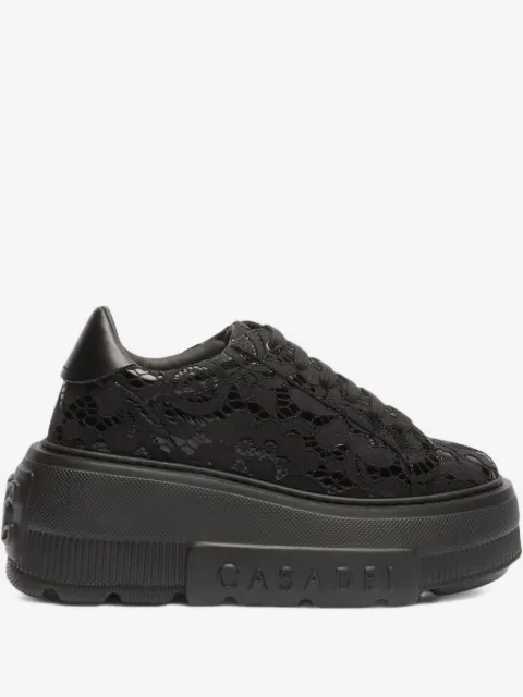 Casadei lace platform sneakers