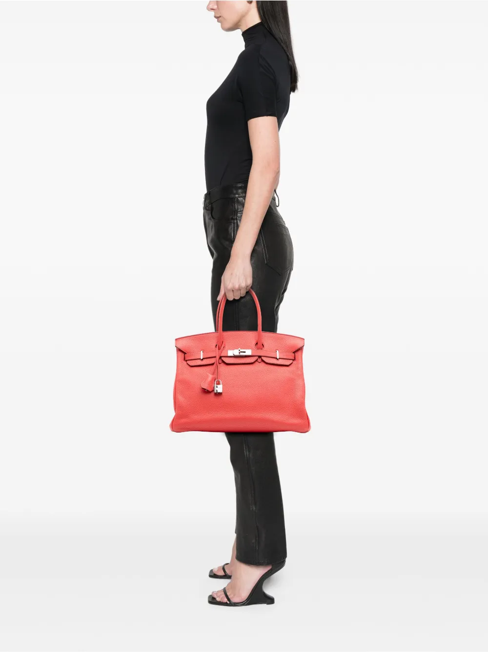 Hermès Pre-Owned 2009 Togo Birkin Retourne 35 handbag | Pre-Owned | Image 2