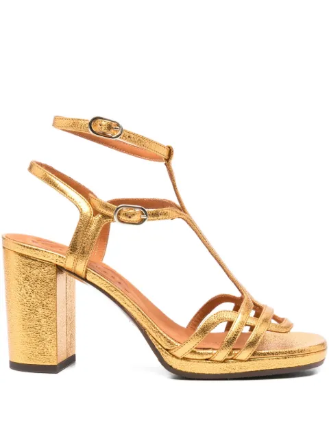 Chie Mihara 80mm t-bar block-heel sandals
