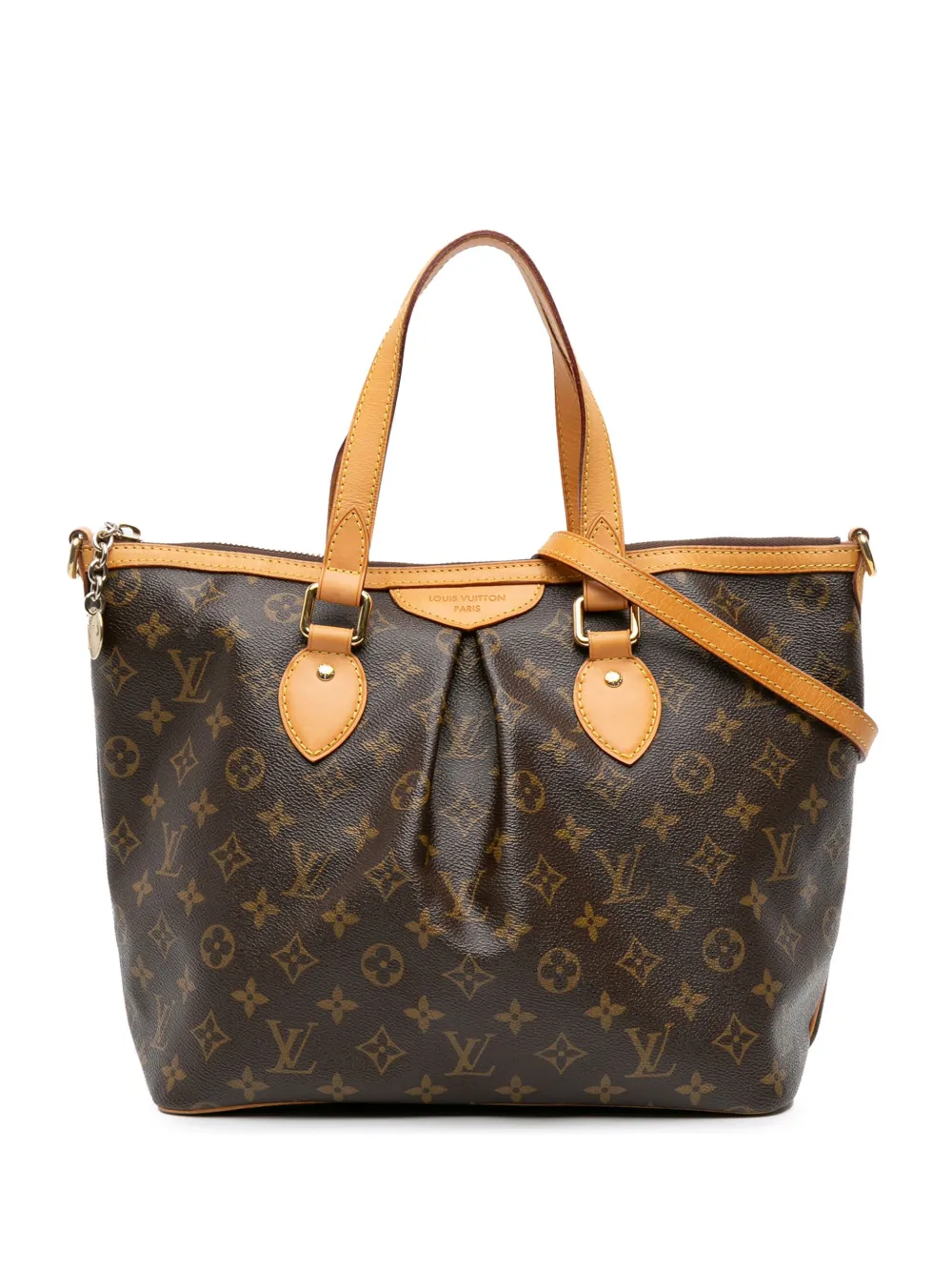 Pre-owned Louis Vuitton 2014 Monogram Palermo Pm Satchel