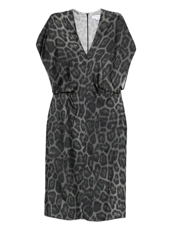 slim fit dress slacks Nellie Maxi Dress Leopard main image 1