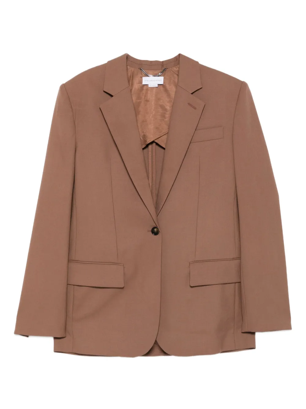 Stella McCartney single-button blazer Bruin