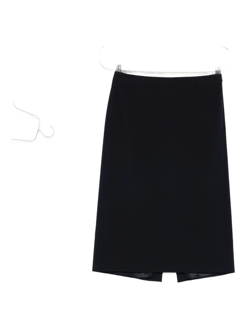 Peserico back-vent midi skirt Blauw