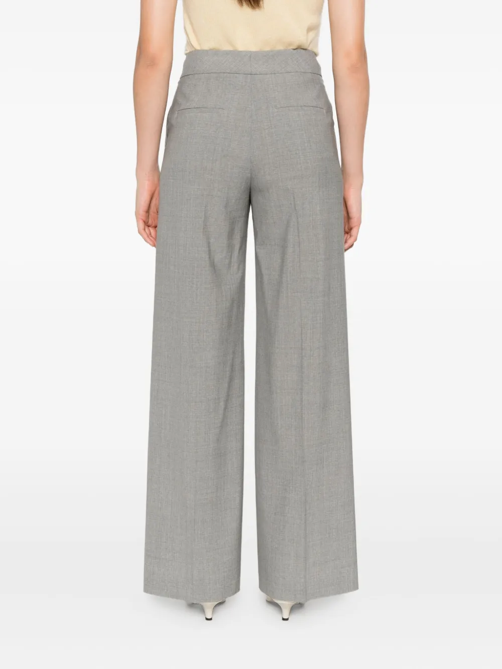 Peserico wool trousers Grijs