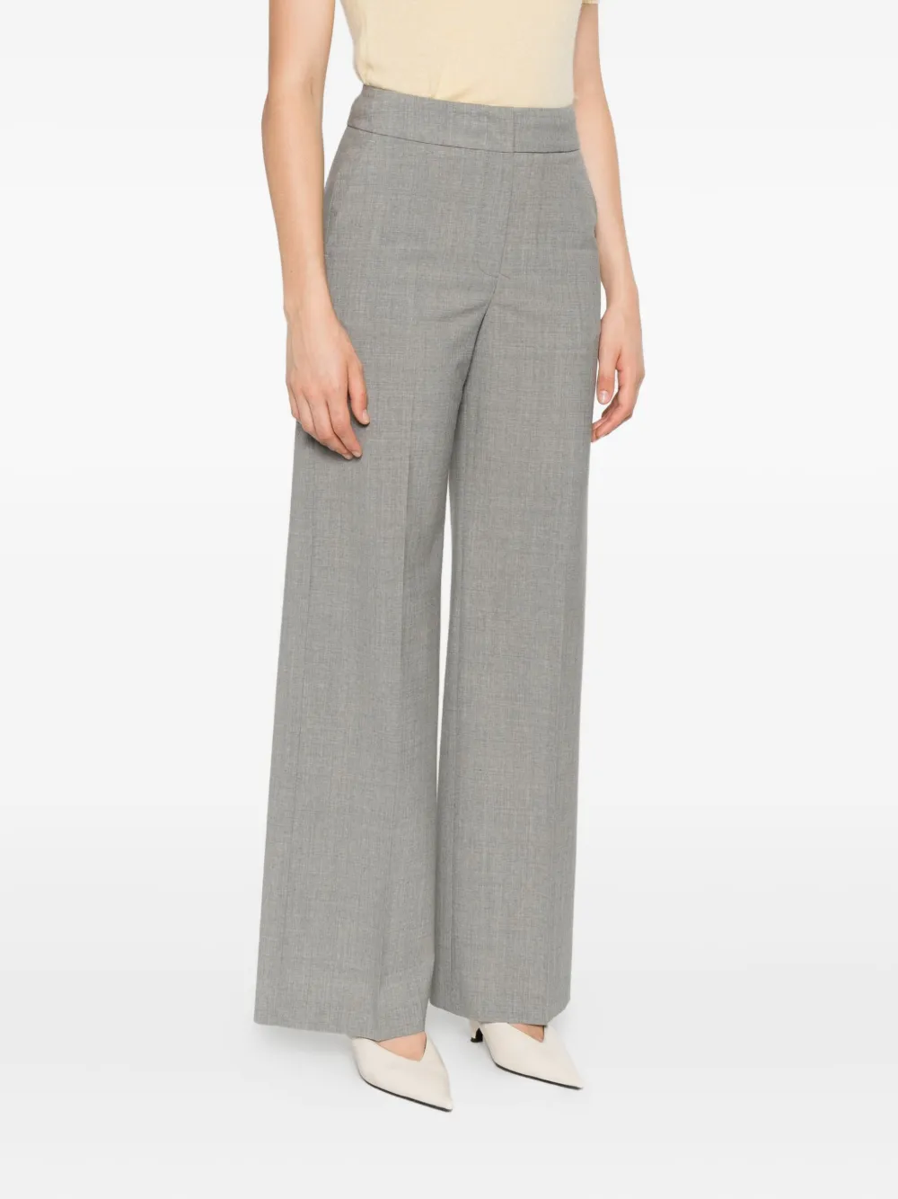 Peserico wool trousers Grijs