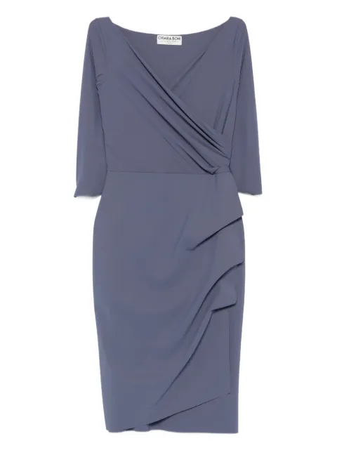 CHIARA BONI La Petite Robe Florien wrap-ruffle midi dress
