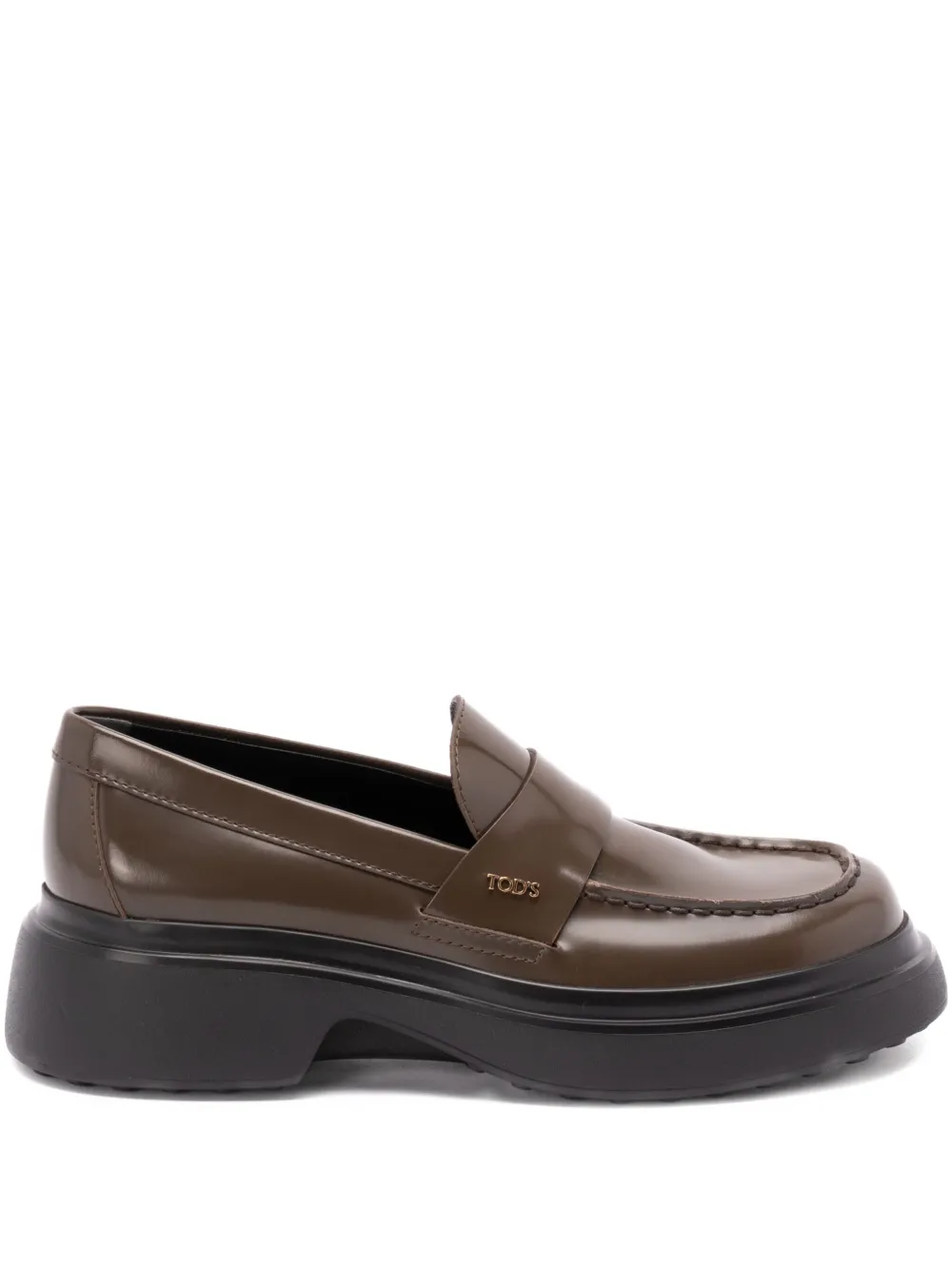 Tod's penny-leather loafers Brown