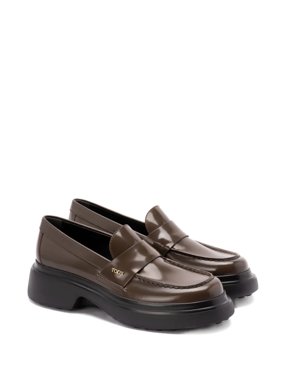 Tod's penny-leather loafers Brown
