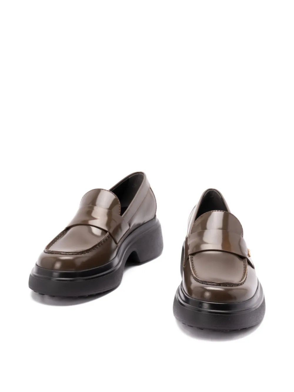Tod's penny-leather loafers Brown