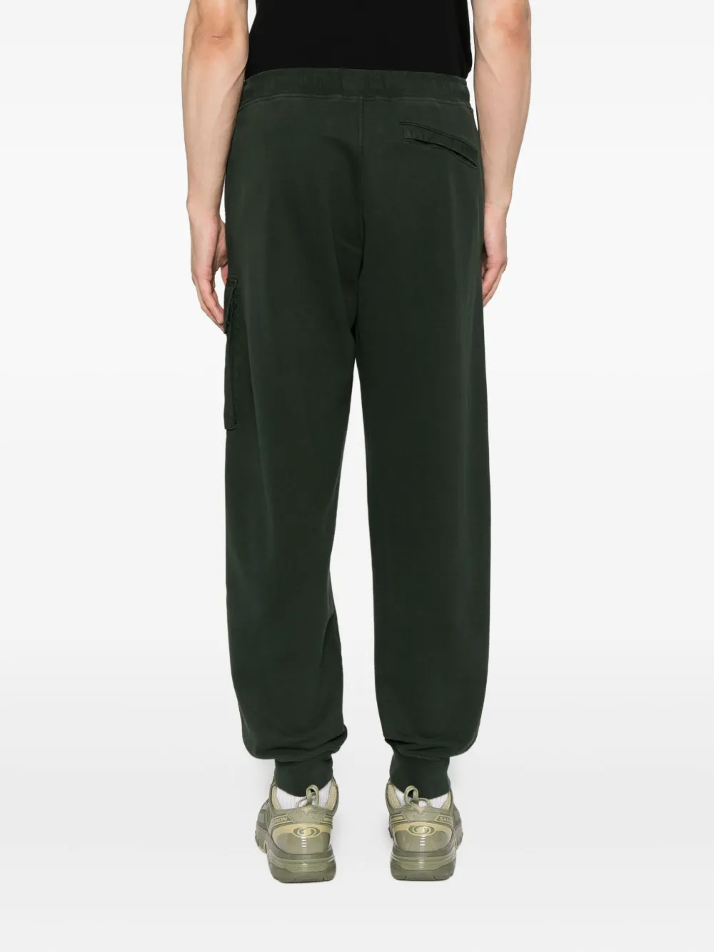Stone Island patch-pocket track pants Groen