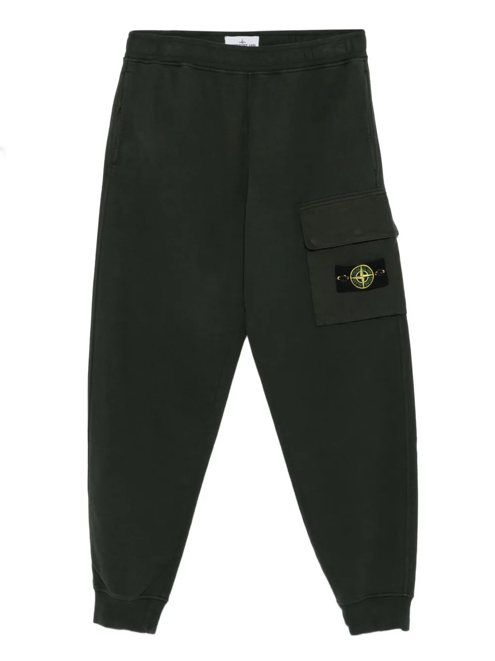 Stone Island patch-pocket track pants Groen