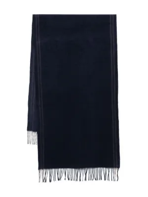 ブルネロクチネリメンズストール メンズ カシミア、シルク、コットン製スカーフ | Brunello Cucinelli