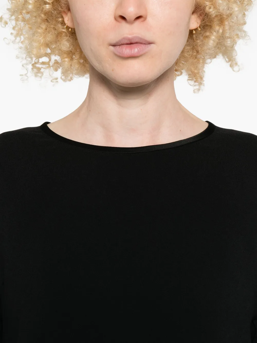 Forte Forte Flared Top In Black