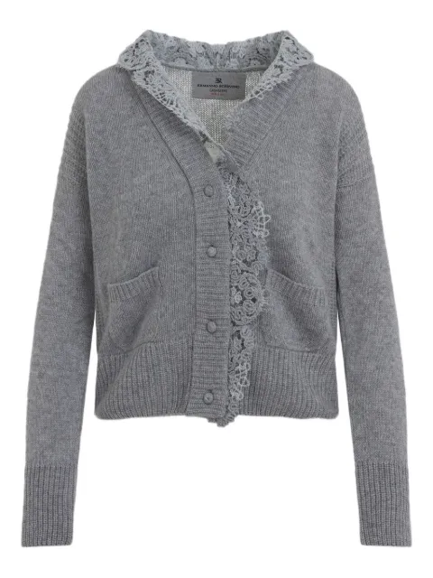 Ermanno Scervino lace-trimmed cardigan
