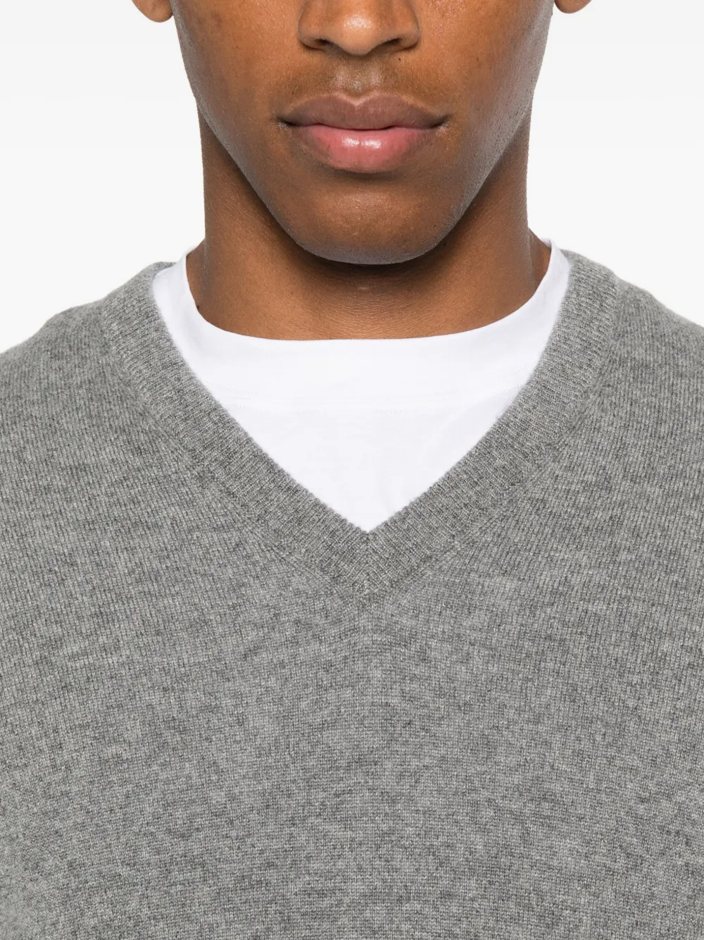 Brunello Cucinelli v-neck sweater Grijs