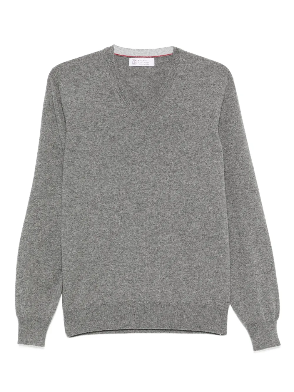 Brunello Cucinelli v-neck sweater Grijs