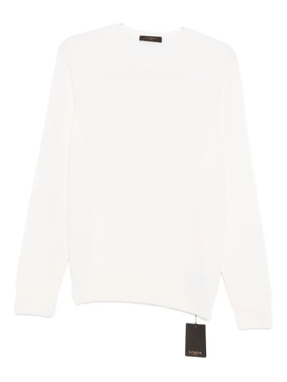 slowear crew-neck sweater - Toni neutri