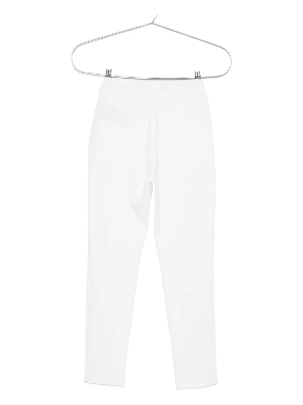 Balmain Kids Broek met knoopdetail Wit