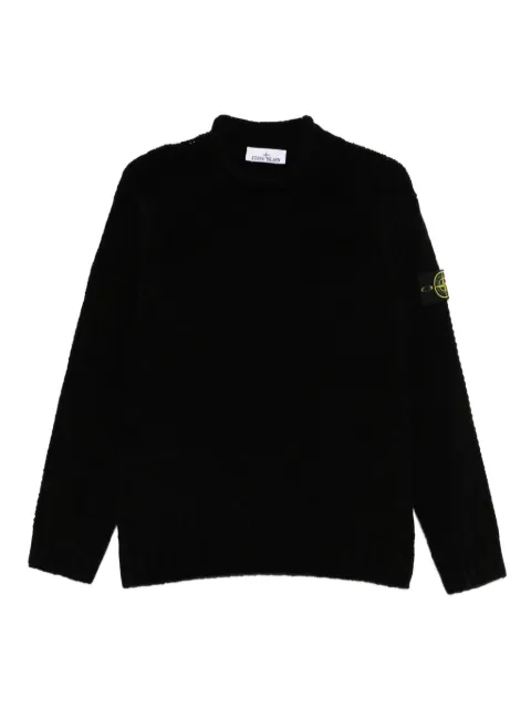 Stone Island logo-badge sweater