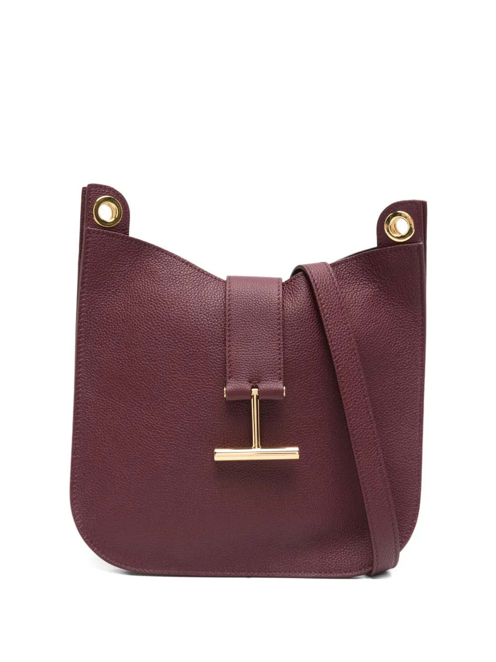 TOM FORD small leather T-bar shoulder bag Rood