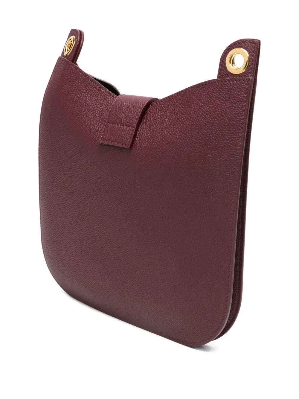 TOM FORD Kleine leren schoudertas met T-bar Rood