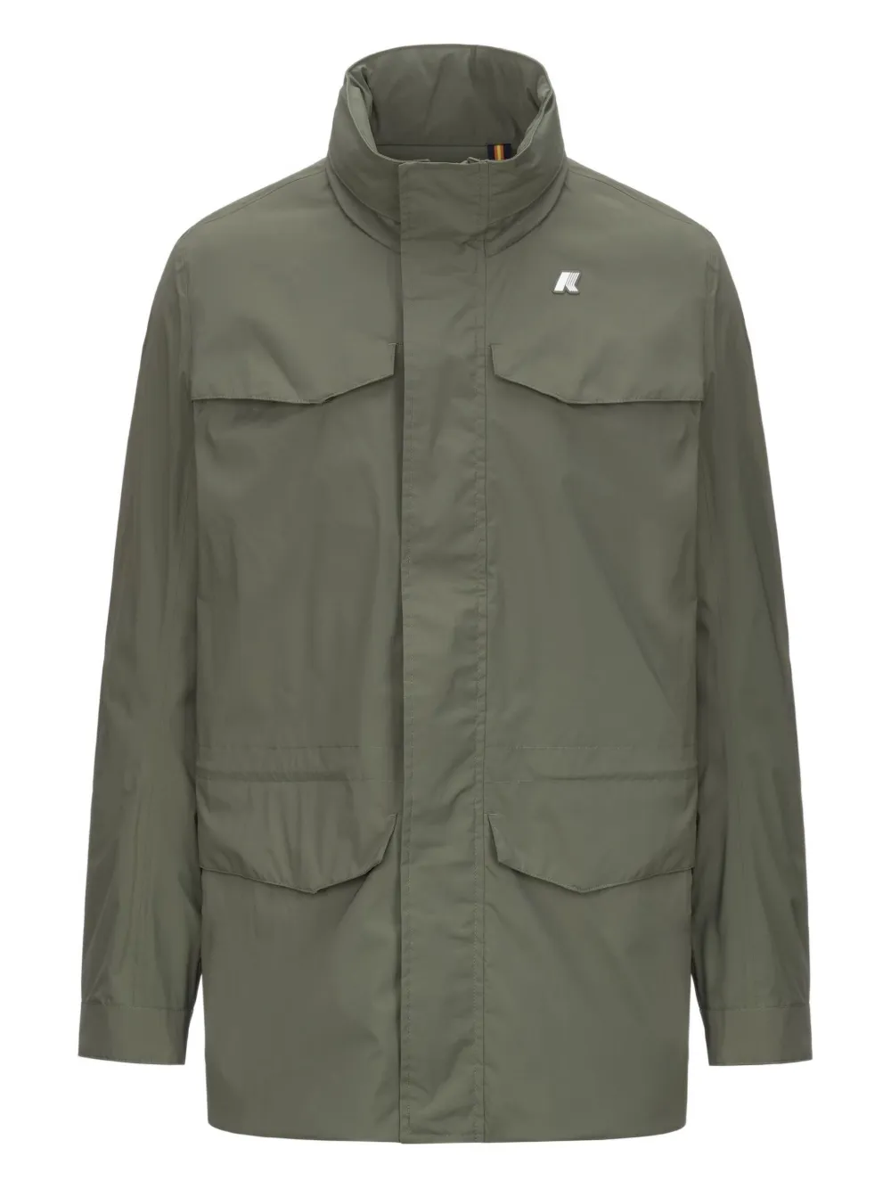 K-way Manuel Multi-pocket Jacket In Green