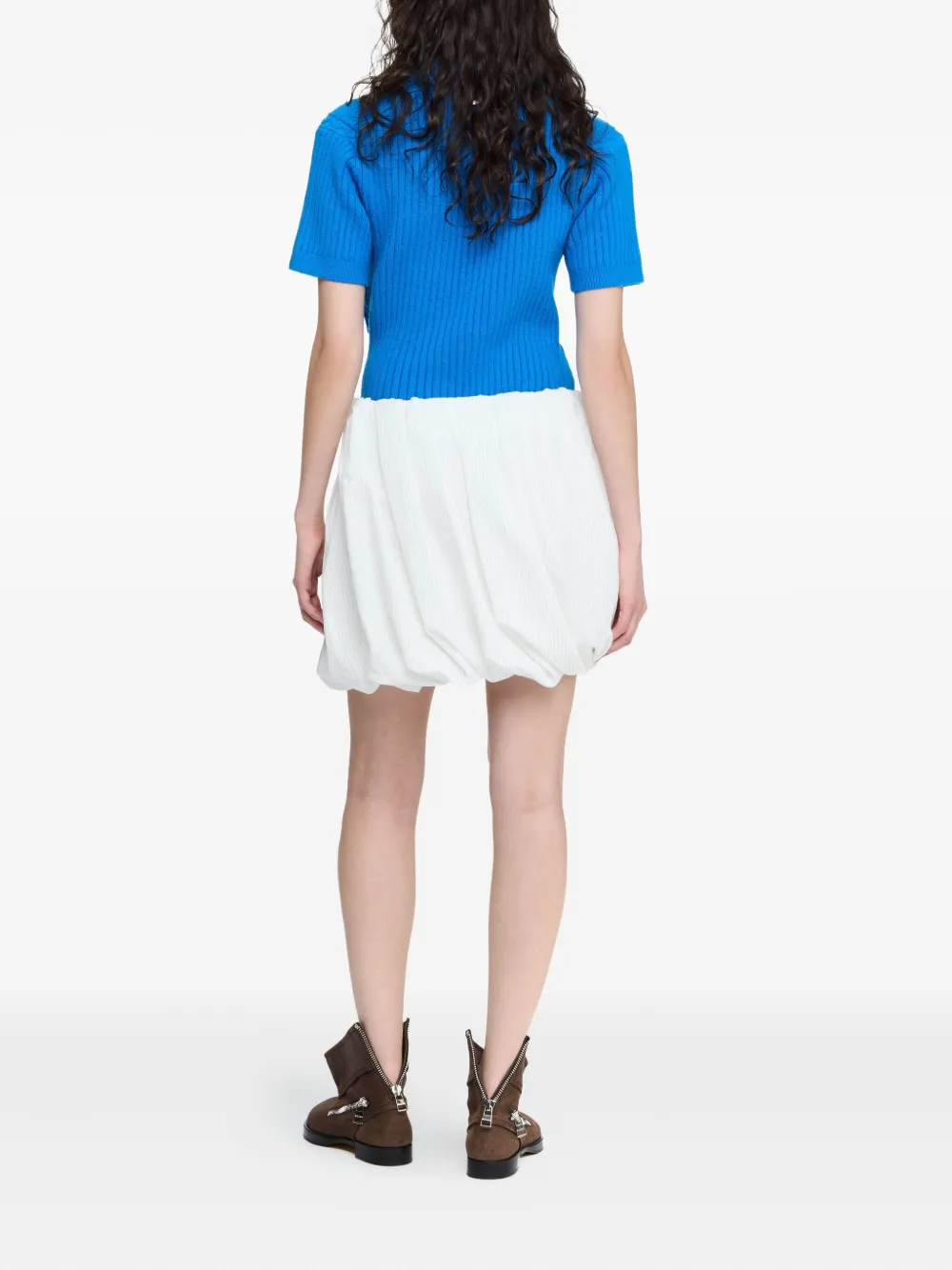 JW Anderson pinstripe balloon mini skirt | Pleated Skirts | Image 2