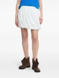 JW Anderson pinstripe balloon mini skirt - White