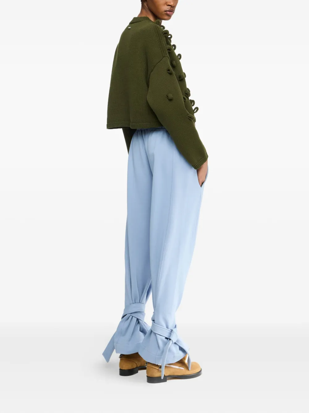 JW Anderson Cropped broek Blauw