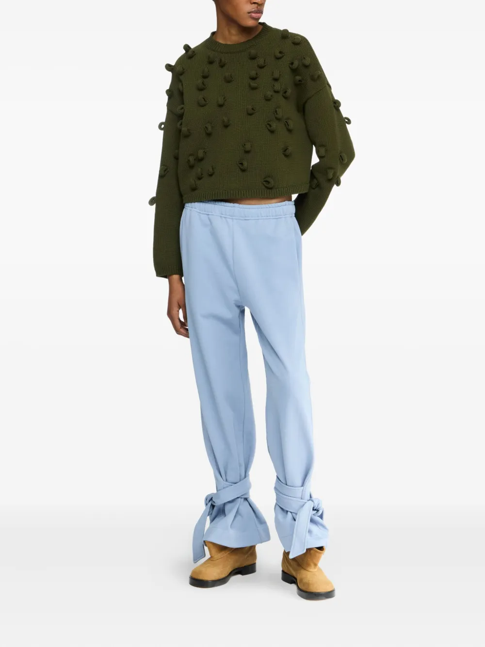 JW Anderson Cropped broek Blauw