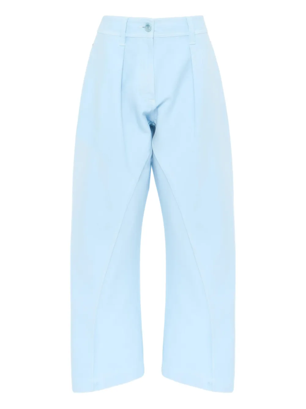 JW Anderson Pantaloni con cuciture attorcigliate - Blu