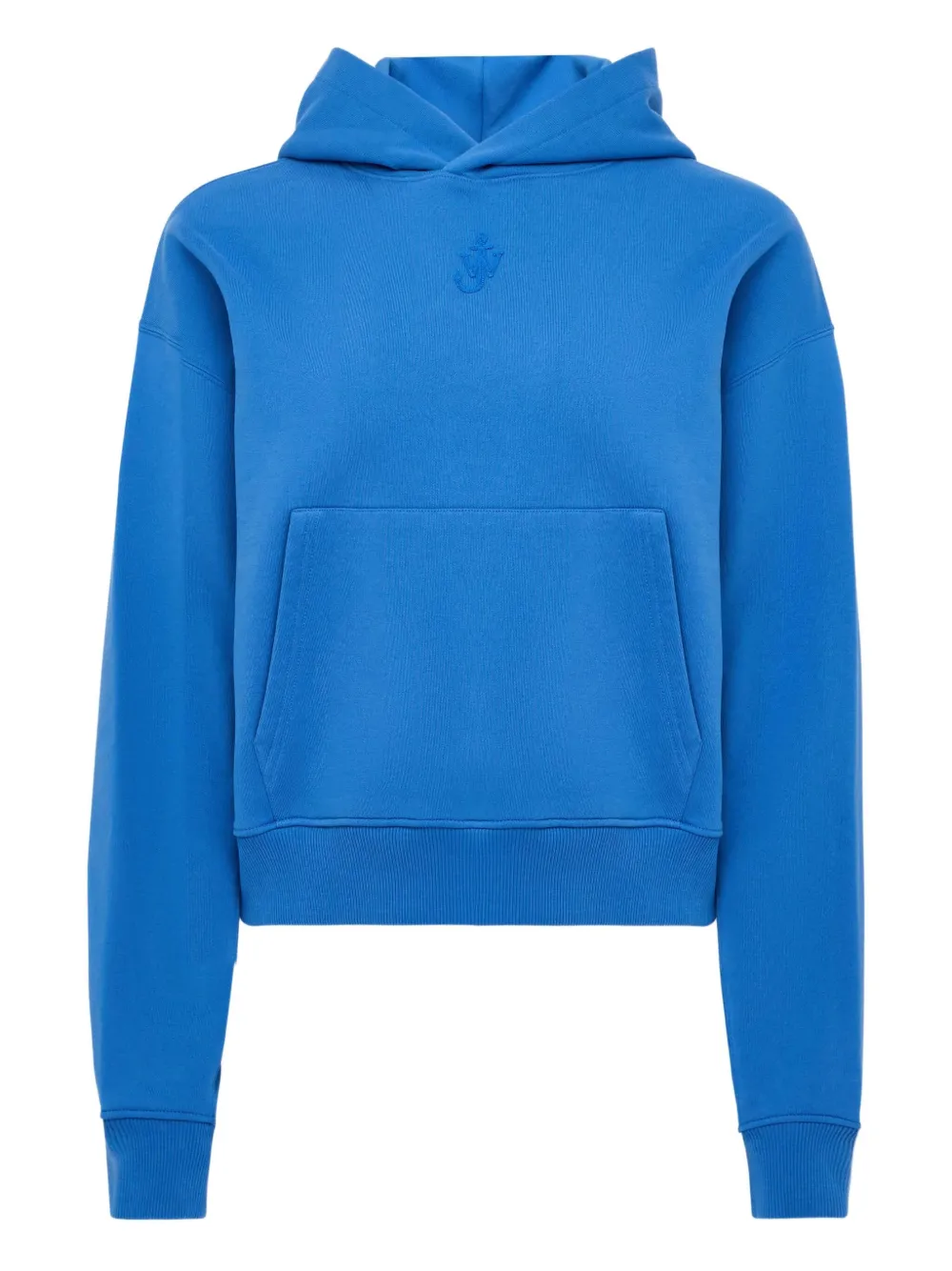 JW Anderson logo-embroidered hoodie | Blue | Image 1